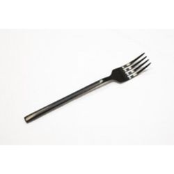 Вилка столовая 19 см матовая черный цвет   PVD P.L. - Davinci [12]