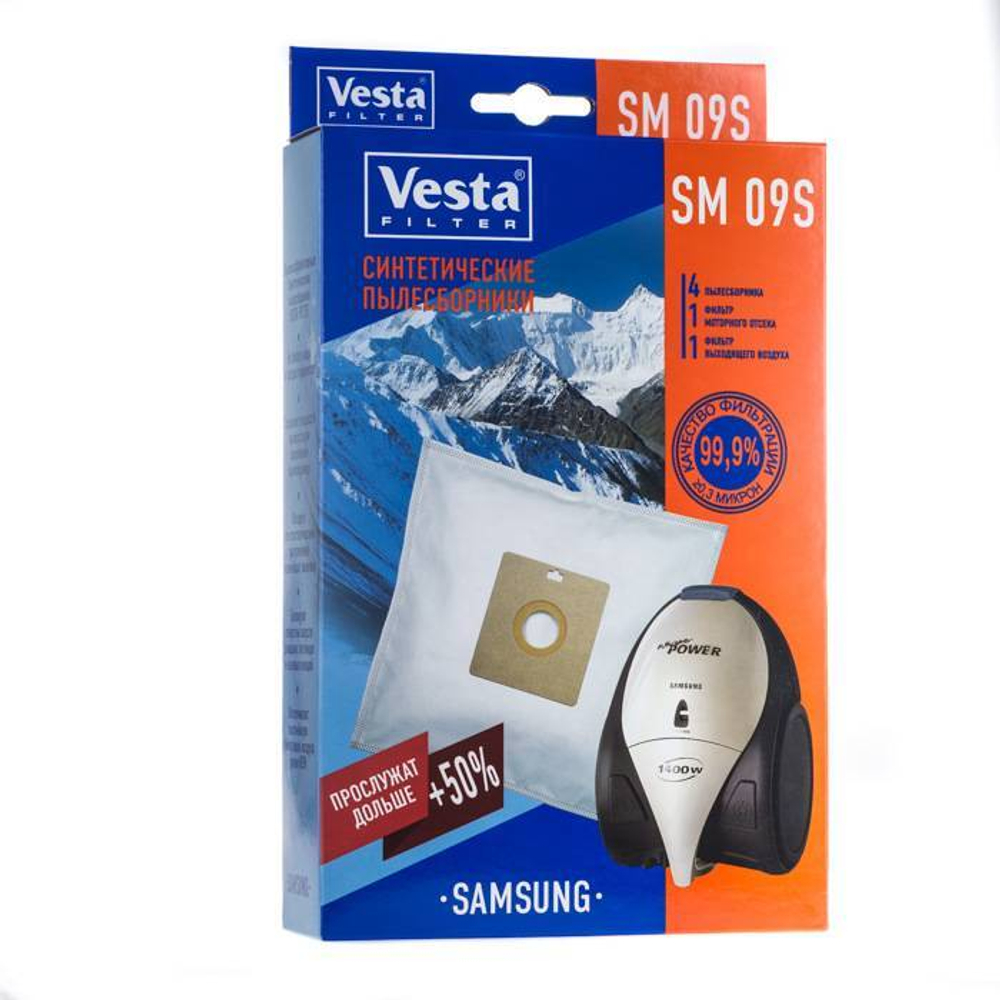 Компл.пылесб.Vesta Filter SM-09S