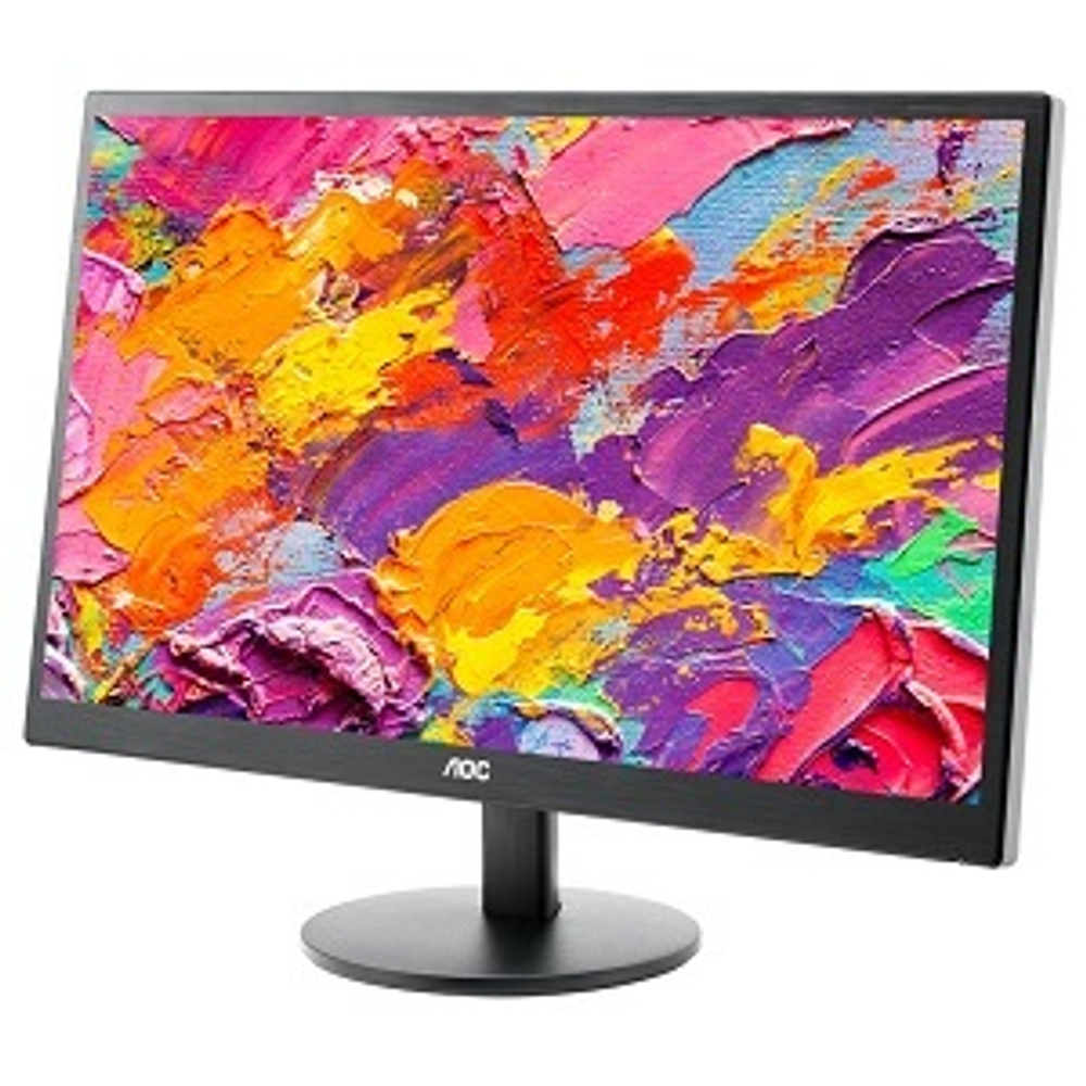 Монитор AOC TFT 24" M2470SWDA2 (1920x1080, WLED, MVA, 250 кд/м2, 50M:1, 178°/178°, 5 мс, VGA, DVI-D)