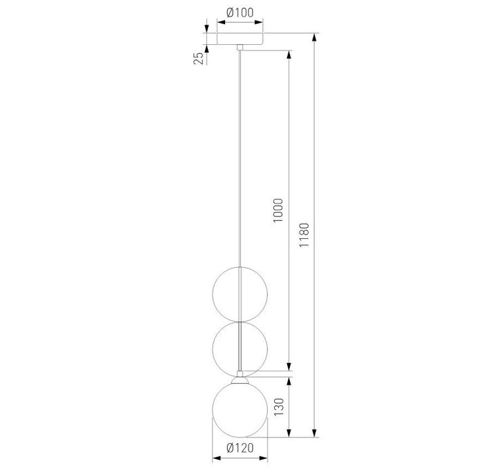 Подвесной светильник Eurosvet Olaf 40072/1 красный a069181