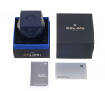 Зажигалка настольная Colibri Quasar, тройное турбопламя, Синий лак Navy