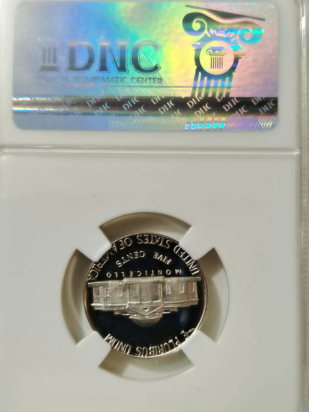 Монета США 5 центов 1976 год "Jefferson Nickel (Джефферсон)"