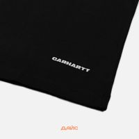  Футболка мужская Carhartt WIP Link Script артикул:I031373_black - купить в магазине Дайс
