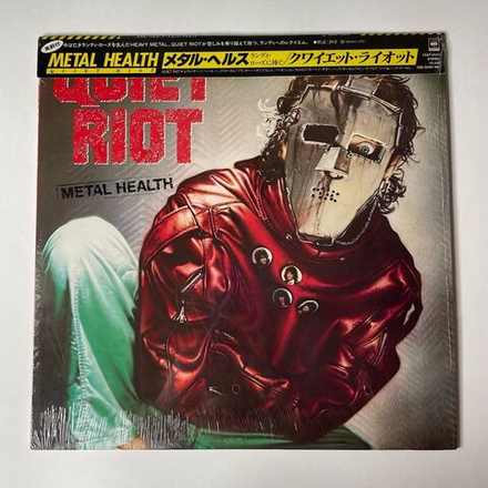Винтажная виниловая пластинка LP Quiet Riot Metal Health (Japan 1983) (Obi) Battle Axe