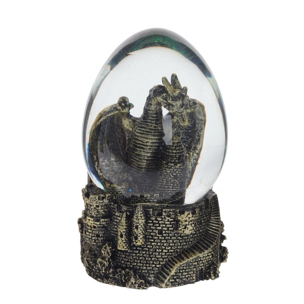 GAEM Фигурка декоративная в стекл.шаре "Дракон", D 7 см, L7,5 W7 H10,5 см, 2в.