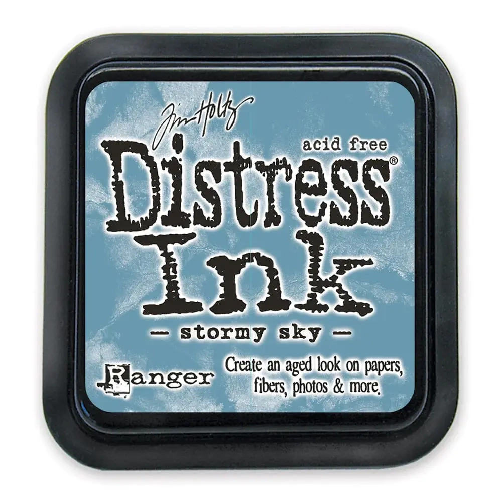 Distress Ink Pad. Stormy Sky