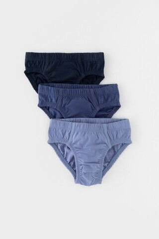 трусы/ уп  для мальчика  К 1966-3уп/ультрамарин,черное море,голуб.джинс