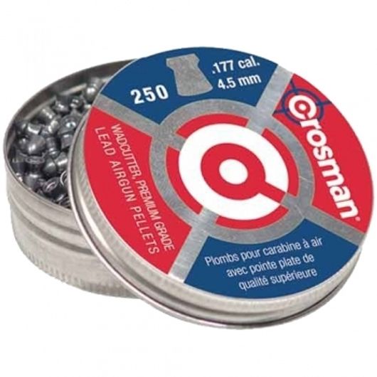 Пули Crosman Wadcutter 4,5 мм 0,48 г 250 шт