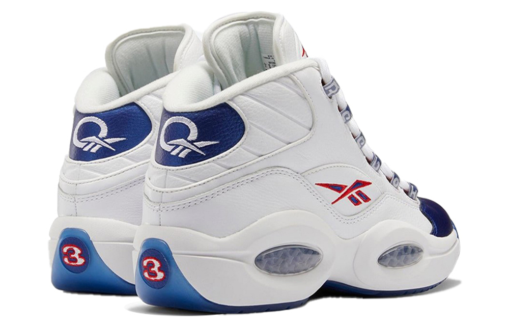 Кроссовки Reebok Question Mid "Blue Toe"