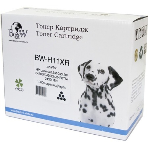 Картридж B&W BW-H11XR для HP LJ 2410/2420(D/DN)/2430(TN/DTN) 12000 стр. чёрный