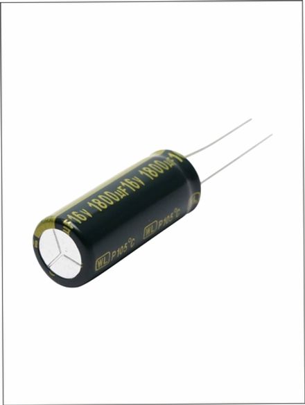 Конденсатор электролитический 16 В 1800 мкФ "Jamicon" 10x25мм 105 град.