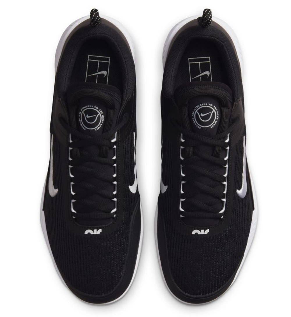 Мужские кроссовки теннисные Nike Zoom Court NXT Clay - черный