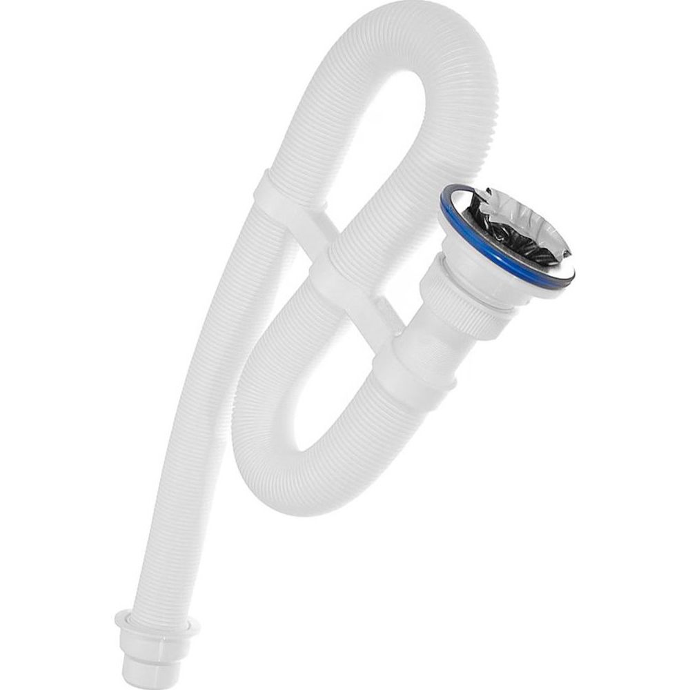 Сифон для мойки VIR с нержавеющей чашкой д.70мм. (VIR 312)