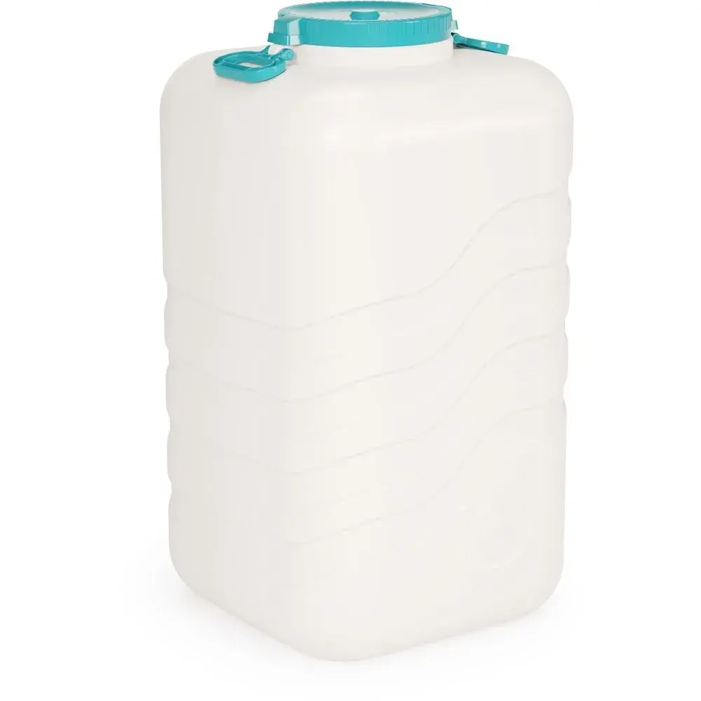 Канистра-бочка Волна 140л (с навесными ручками)