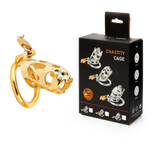 Золотистый сувенирный пояс верности в виде свиньи (Цвет: золотистый)