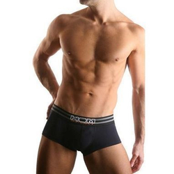 Мужские трусы хипсы черные HOM Sports Color Therapy Trunk Black