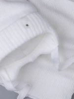 Шапка детская зимняя вязаная и снуд