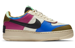 Кроссовки Nike Air Force 1 Shadow Se "Fossil" (Женская размерная сетка)