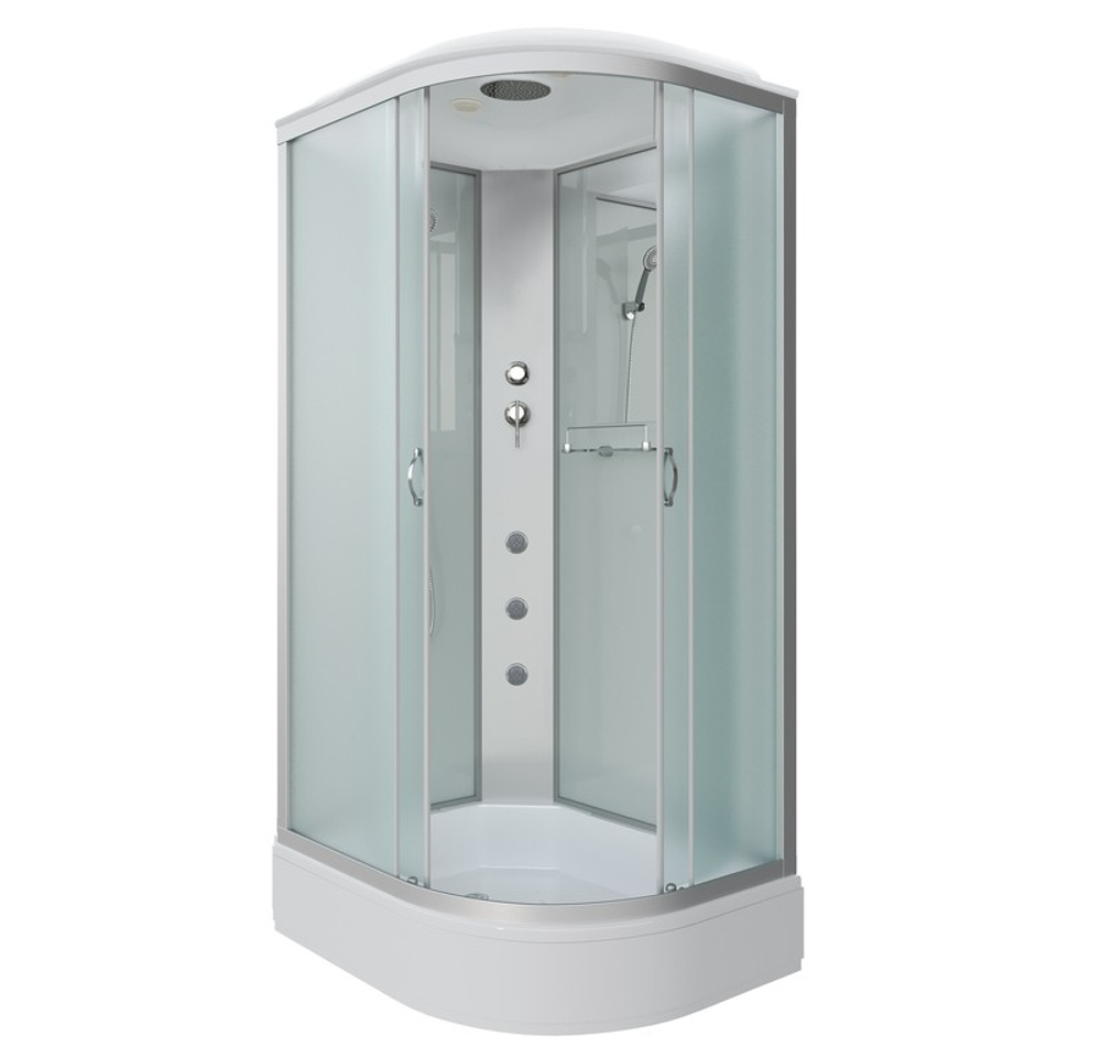 Душевая кабина Niagara Classic NG-33094-14LG (100х90х215) средний поддон(26см),стекло матовое,4 места