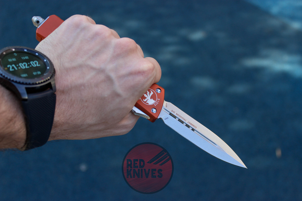 Нож Microtech Troodon D/E OR А+++ 142-1OR