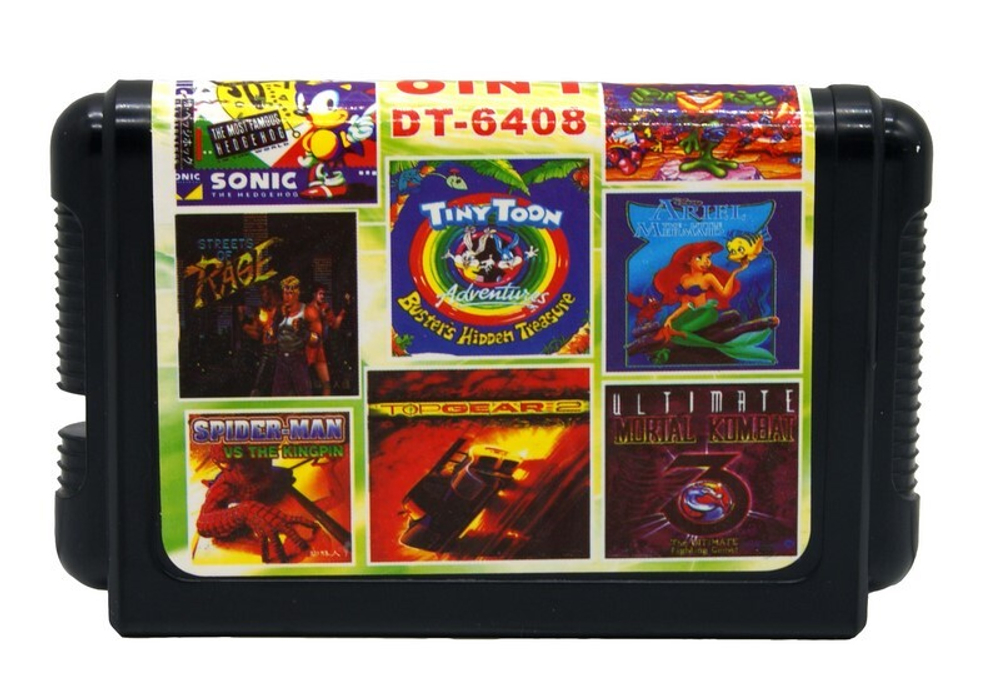 Картридж для SEGA DT6408 8 в 1