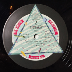 Винтажная виниловая пластинка LP P.M. Sampson And Double Key We Love To Love (Germany 1990) 45 RPM Maxi Single