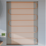 Тёплая стена 1 м2 (Мат нагревательный "Теплолюкс" SE 180 Вт/1,0 кв.м + теморегулятор SE)