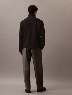 Куртка Calvin Klein Wool Blend Classic Zip Black Beauty