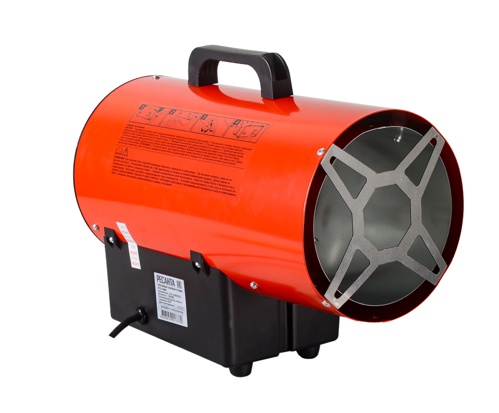 Газовая тепловая пушка РЕСАНТА ТГП-15000 - прямого нагрева / 15 кВт