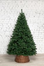 Елка с гирляндой 2в1 «Звёздная» (пвх) 210 см / 2,1 м