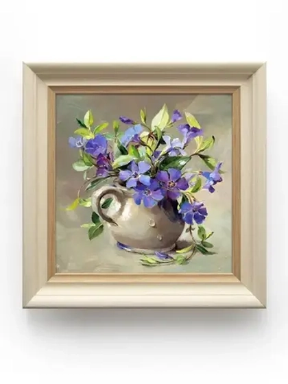 Картина на стену интерьерная на холсте 25*25 см