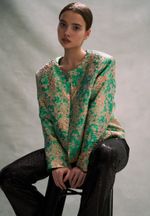 Oriental green jacket