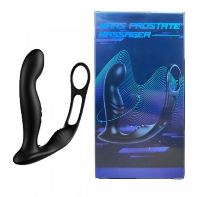 Массажер простаты MARS Prostate Massager с эрекционным кольцом