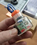 Plug4LED - Электроразъем с индикацией для реле давления HED8 (L24), 3P+PE, Z15L