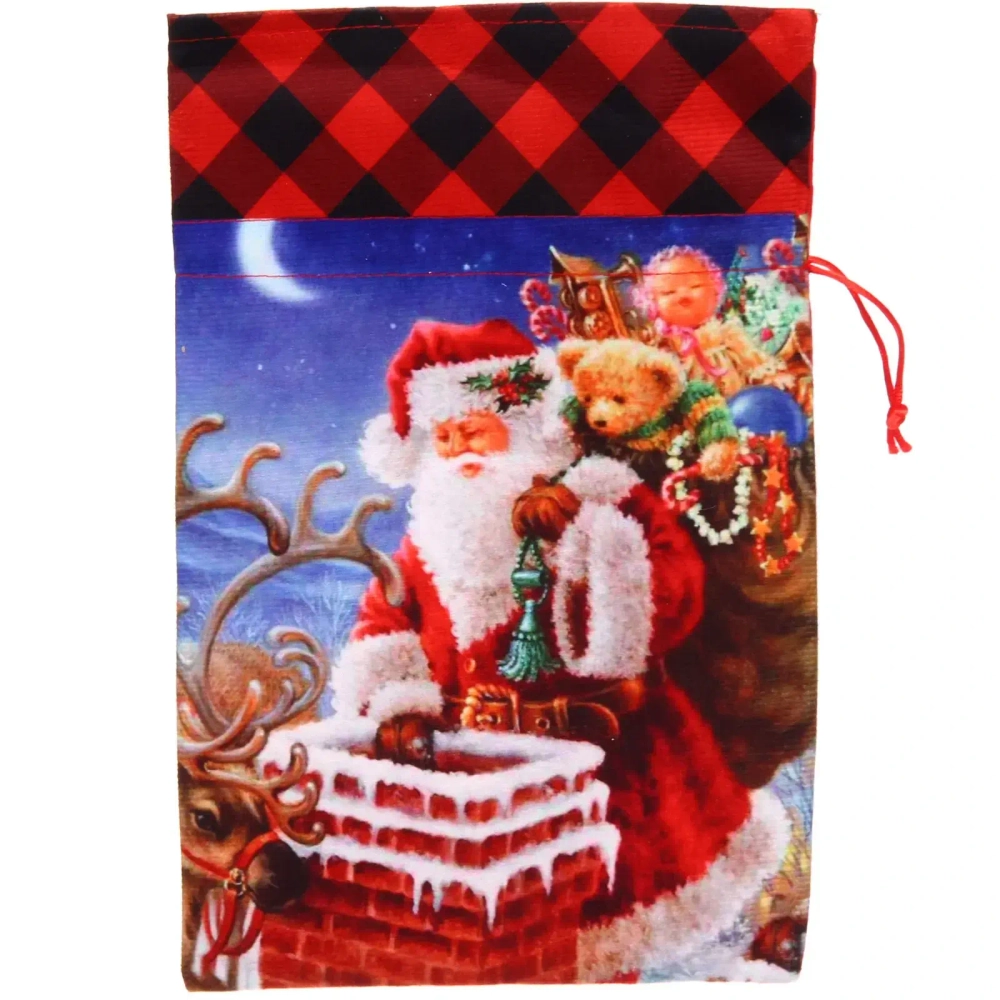 Мешок подарочный «Доставка подарков» 21*32 см