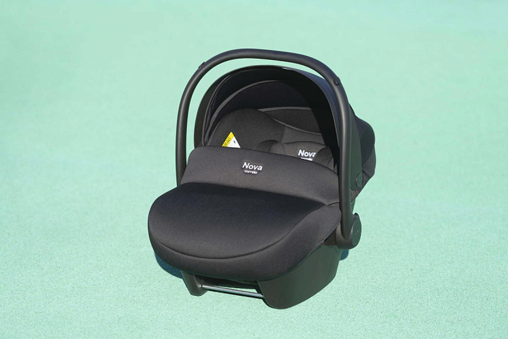 Коляска Carrello Vector 2025 CRL-6551 Nova Black Line с базой Isofix 3 в 1 Golden Beige