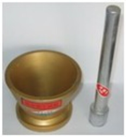 Metal mould and Tamping rod for Specific gravity and water absorption