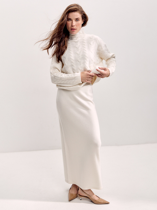 Кашемировая юбка