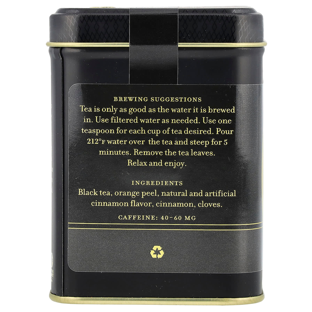 Harney & Sons, Black Tea, Hot Cinnamon Spice ™, 112 г (4 унции)