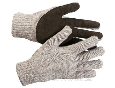 ЗУБР ТАЙГА, размер L-XL, перчатки утепленные со спилковым наладонником. (11467-XL)