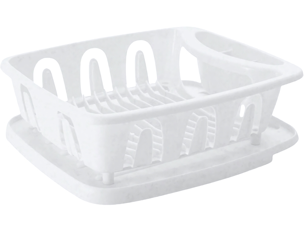 Сушилка для посуды Verona 360*310*125мм белая