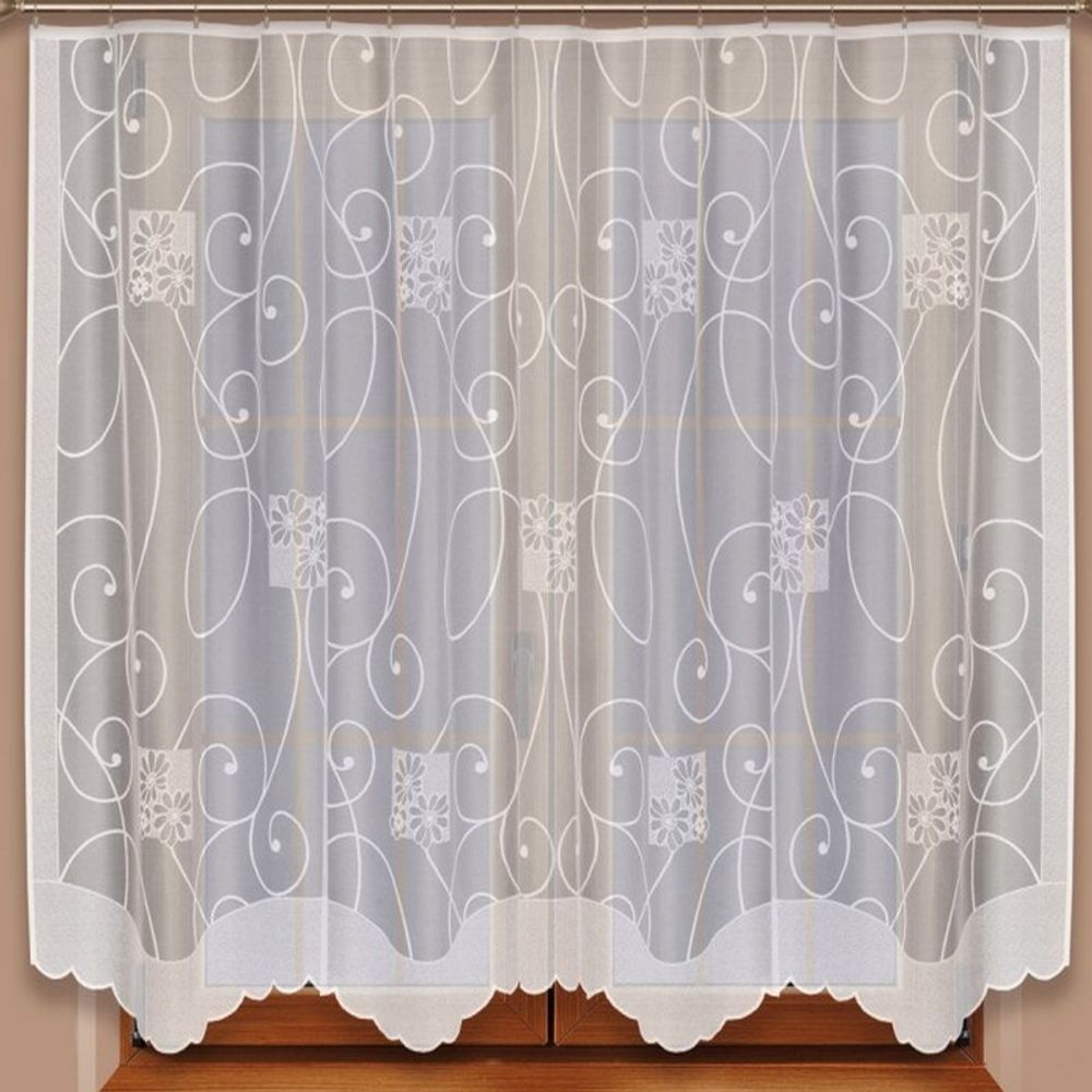 Занавеска "Ф. 227620" на шторной ленте, цвет нежно-кремовый, Польша. Занавеска "Ф. 227620" на шторной ленте, цвет нежно-кремовый, Польша.