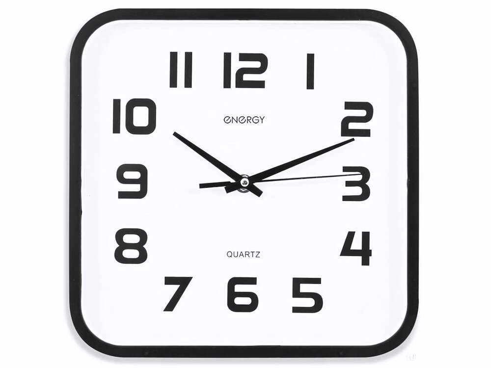 Часы настенные ENERGY EC-08 квадратные