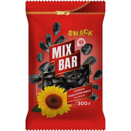 Семена подсолнечника Mixbar жареные 300г