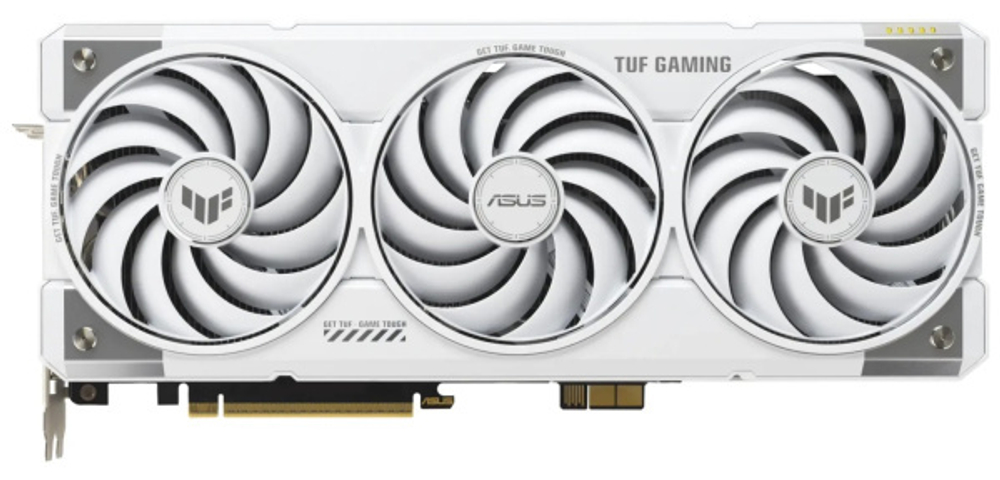 Видеокарта ASUS GeForce RTX 5070 TI TUF BTF OC WHITE (TUF-RTX5070TI-O16G-BTFWHITE)