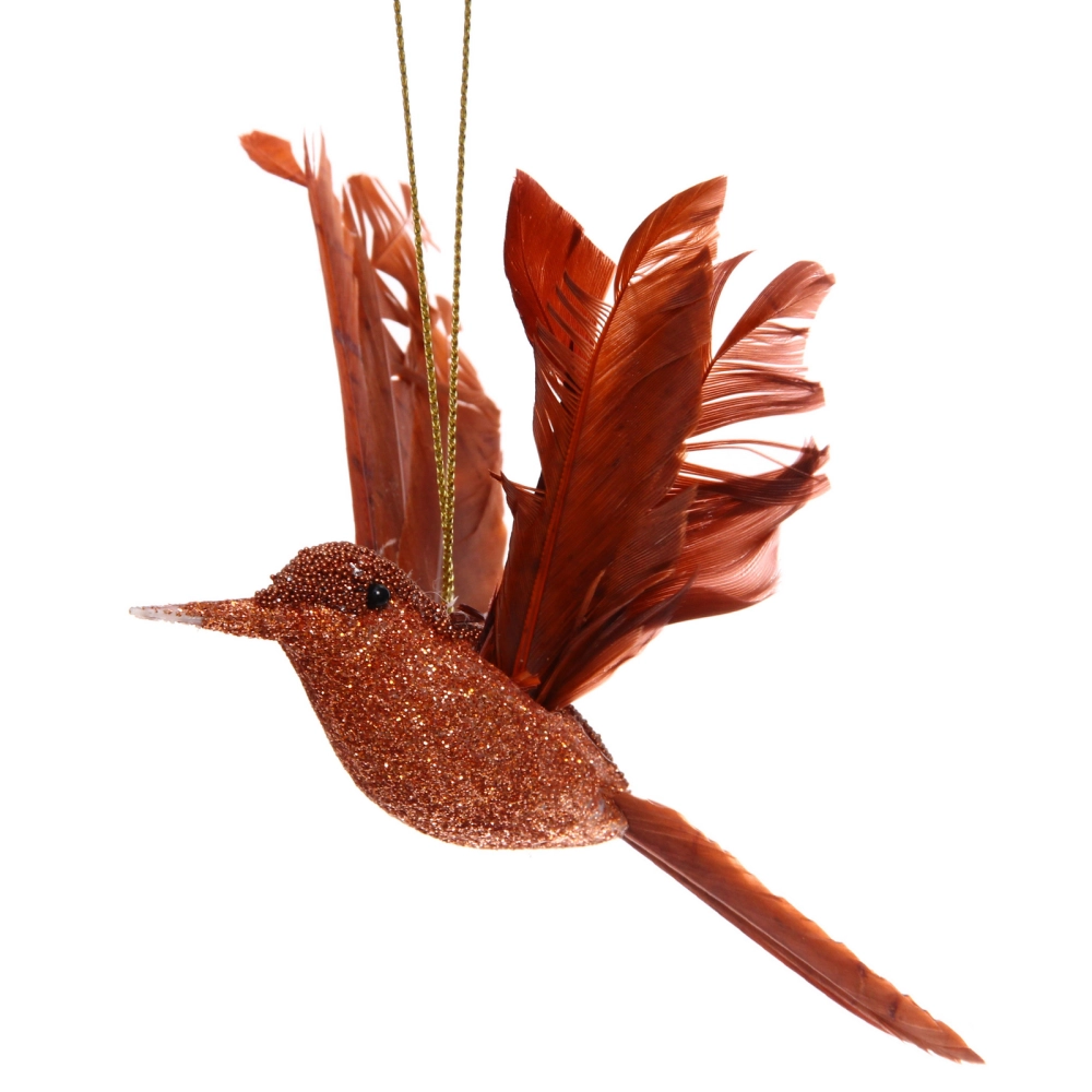 Украшение новогоднее «Колибри» 2,5*7*13 см, Шоколад