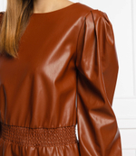 платье portis Silvian Heach - коричневый(PGA21197VE)