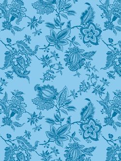 Пододеяльник Сказка "Шамбала (синяя)/Милтон" 1,5-сп 145х215 см на молнии , перкаль