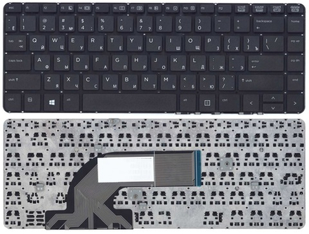 Клавиатура для ноутбука HP ProBook 430 G2 440 G2 445 G2, черная без рамки (ZM29-014116)