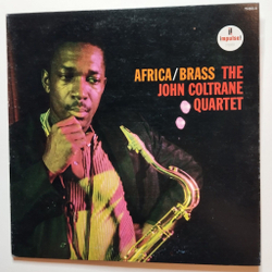 Винтажная виниловая пластинка LP The John Coltrane Quartet Africa/Brass (Japan 1976)